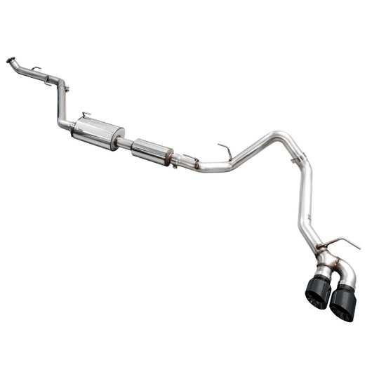 AWE Exhaust Dual Diamond Black 2024+ Toyota Tacoma