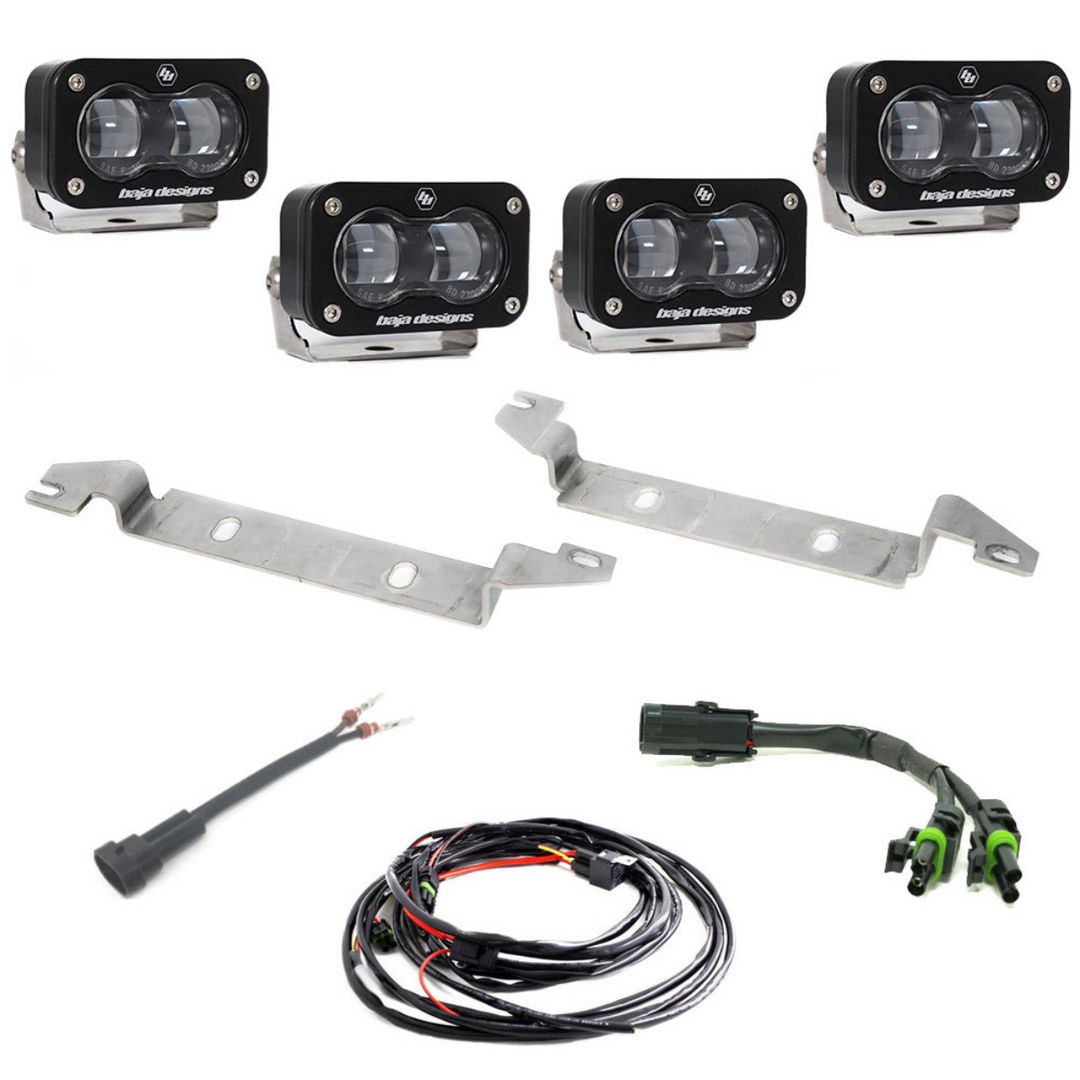 Baja Designs 2023+ Sequoia S2 SAE OEM Fog Light Replacement Kit