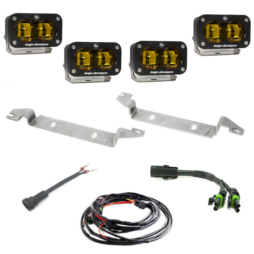 Baja Designs 2023+ Sequoia S2 SAE OEM Fog Light Replacement Kit1