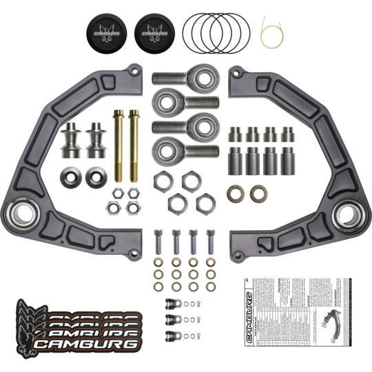 Camburg 2022+ Tundra 2WD/4WD KINETIK V2 Performance Billet Uniball Upper Arms 6