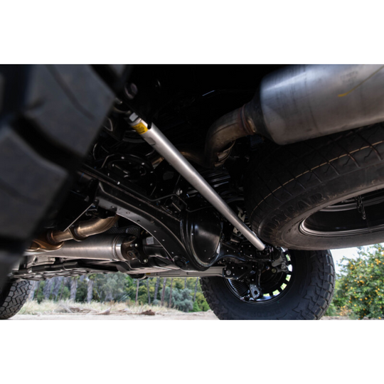 ICON 2024+ Tacoma Billet Rear Adj Track Bar Kit on truck