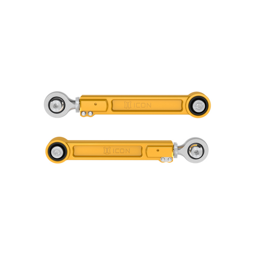 ICON 2024+ Tacoma Billet Rear Upper Link Kit - Gold Anodized 2