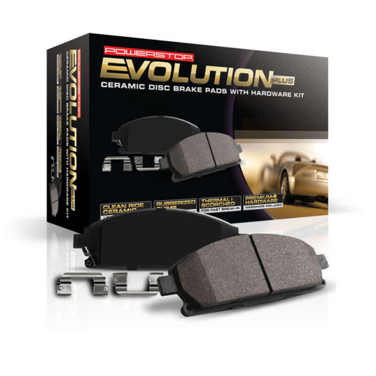 PowerStop 2022+ Tundra Front Z17 Evo Ceramic Brake Pads w/Hardware