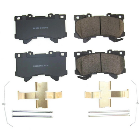 PowerStop 2022+ Tundra Front Z17 Evo Ceramic Brake Pads w/Hardware1