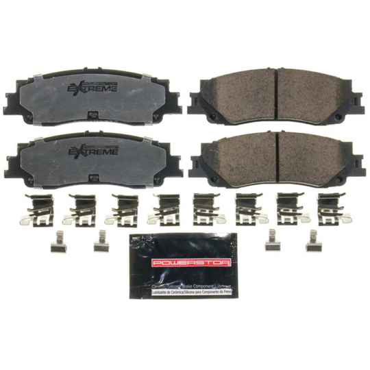 PowerStop 2022+ Tundra Rear Z36 Truck & Tow Brake Pads w/Hardware1