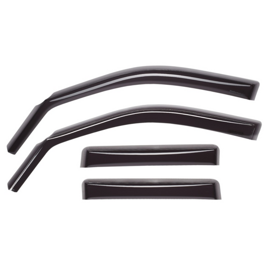 WeatherTech 2024+ Tacoma Window Deflectors - Dark Tint