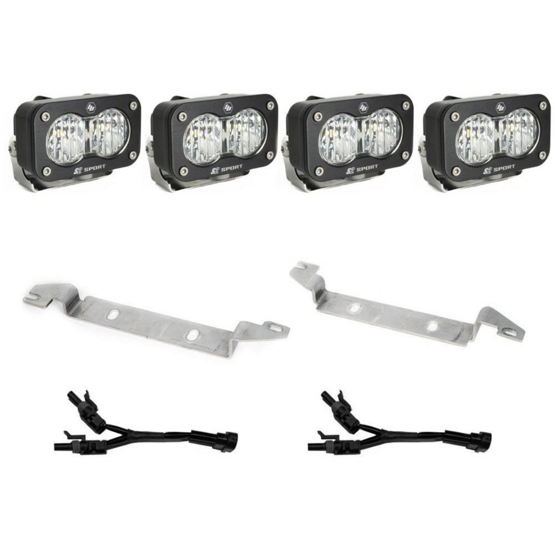 Baja Designs 2022+ Tundra S2 Sport Dual Fog Pocket Light Kit