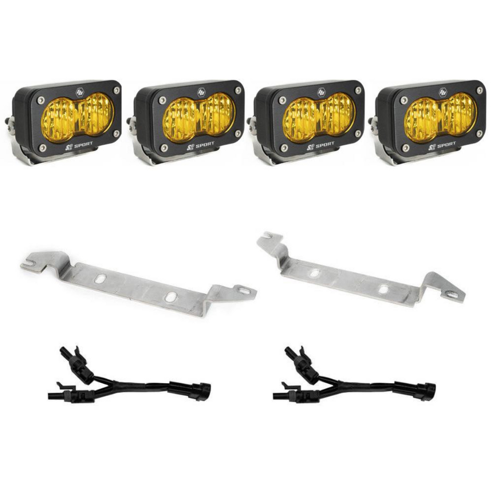 Baja Designs 2022+ Tundra S2 Sport Dual Fog Pocket Light Kit1