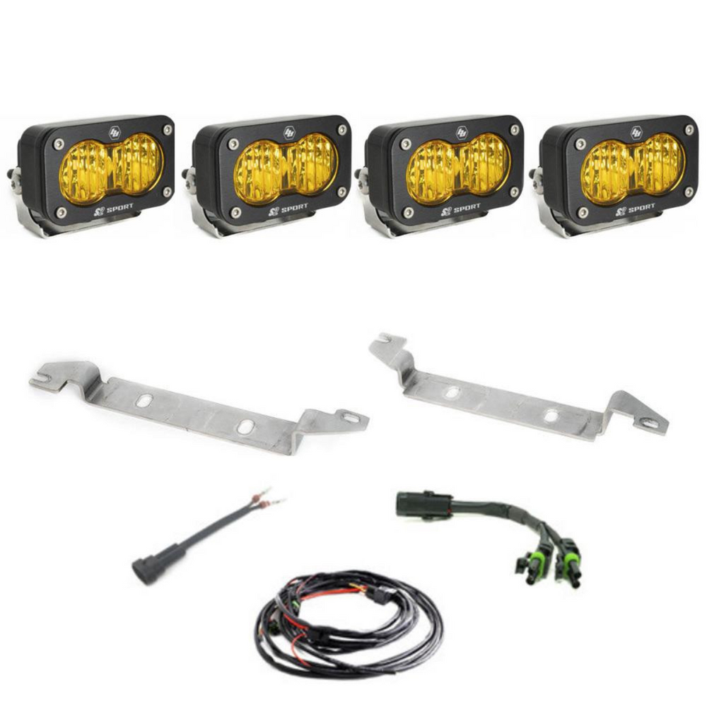 Baja Designs 2023+ Sequoia S2 Sport OEM Fog Light Replacement Kit1