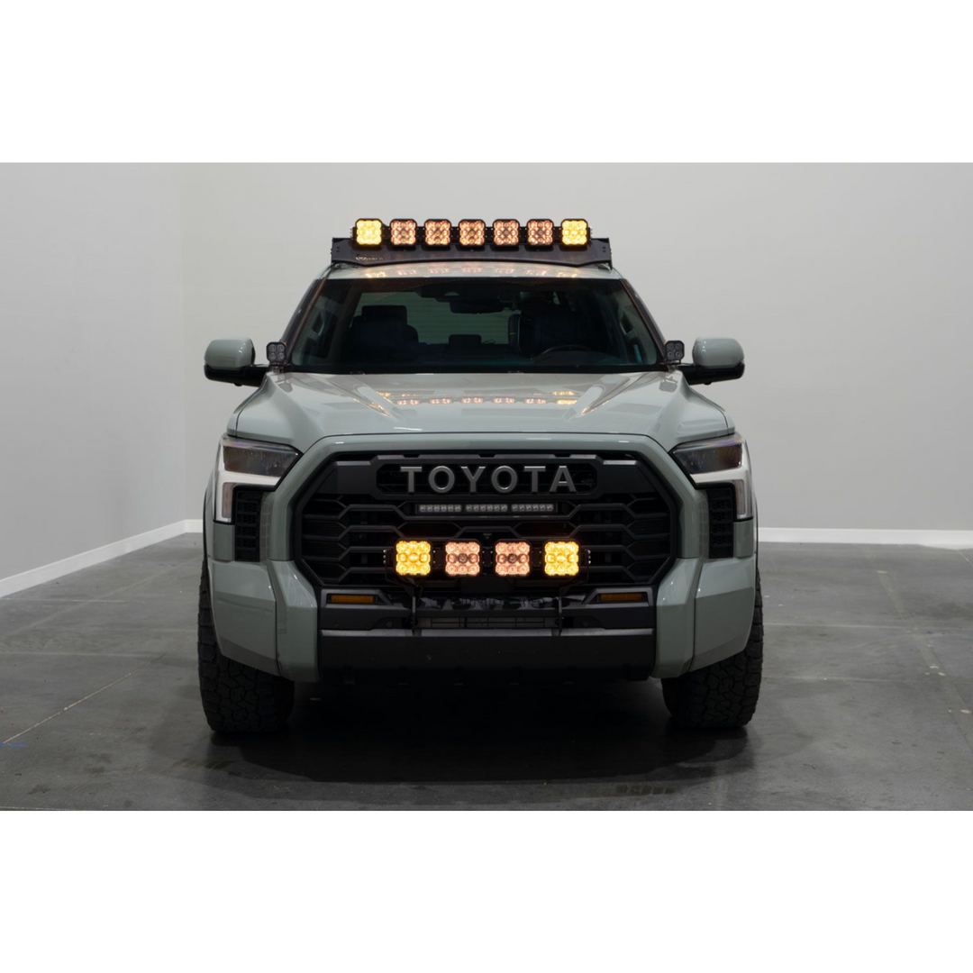 Diode Dynamics 2022+ Tundra SS5 Grille CrossLink Lightbar Kit4