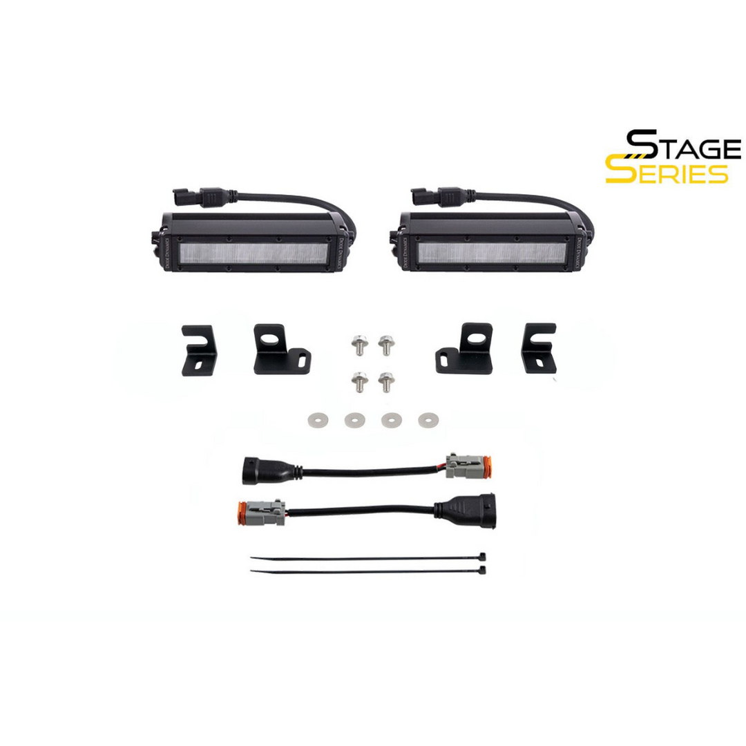 Diode Dynamics 2024+ Tacoma SS6 LED Fog Light Kit