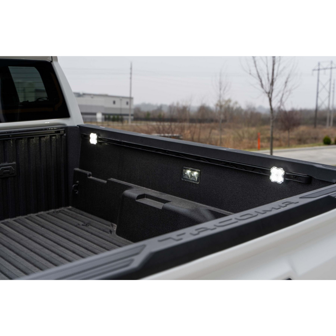 Diode Dynamics 2024+ Tacoma Stage Series LED Bed Light Kit - White Diffused1
