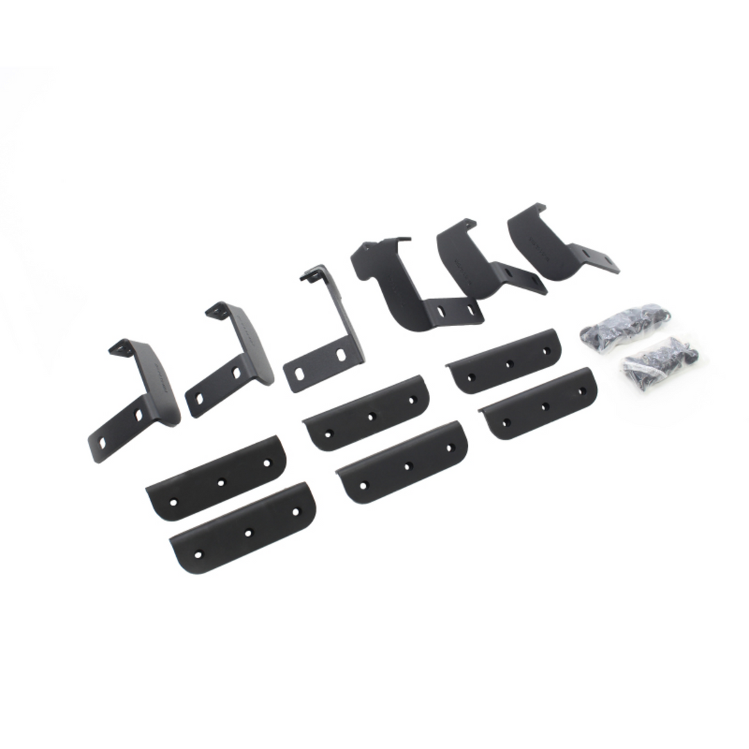Go Rhino 2022+ Tundra Dominator Extreme D6 Side Steps - Textured Black + Brackets
