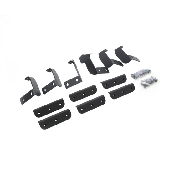 Go Rhino 2022+ Tundra Dominator Extreme D6 Side Steps - Textured Black + Brackets