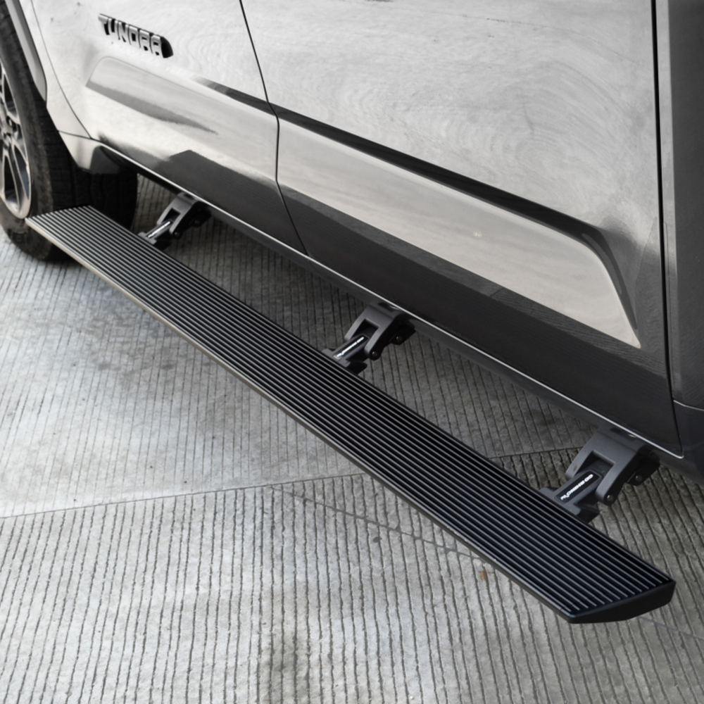 Go Rhino 2022+ Tundra CrewMax Cab E-BOARD Electric Running Board Kit1
