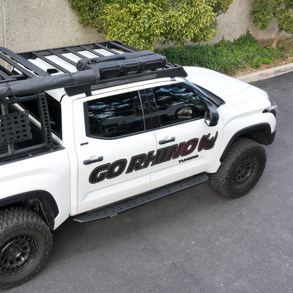 Go Rhino 2022+ Tundra CrewMax Ceros Low Profile Roof Rack2