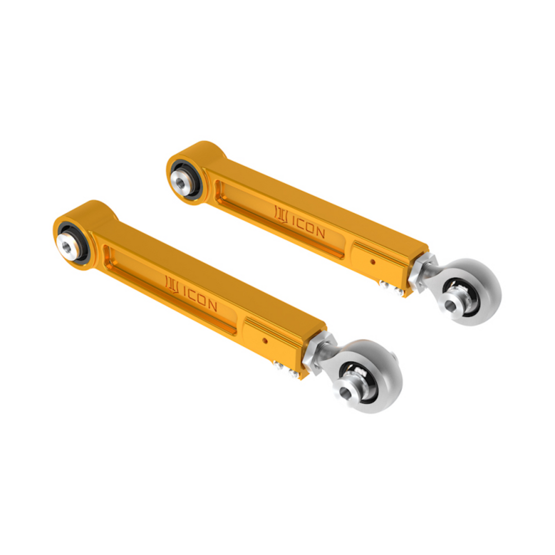 ICON 2024+ Tacoma Billet Rear Upper Link Kit - Gold Anodized