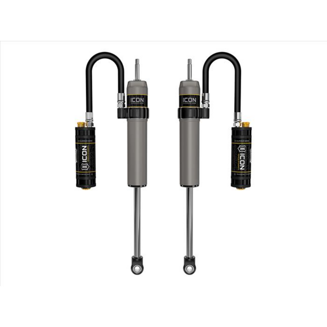 ICON 2024+ Land Cruiser 0-3" Lift Rear V.S. 2.5 Aluminum Series Shock Absorbers Remote Reservoir w/ CDCV Pair
