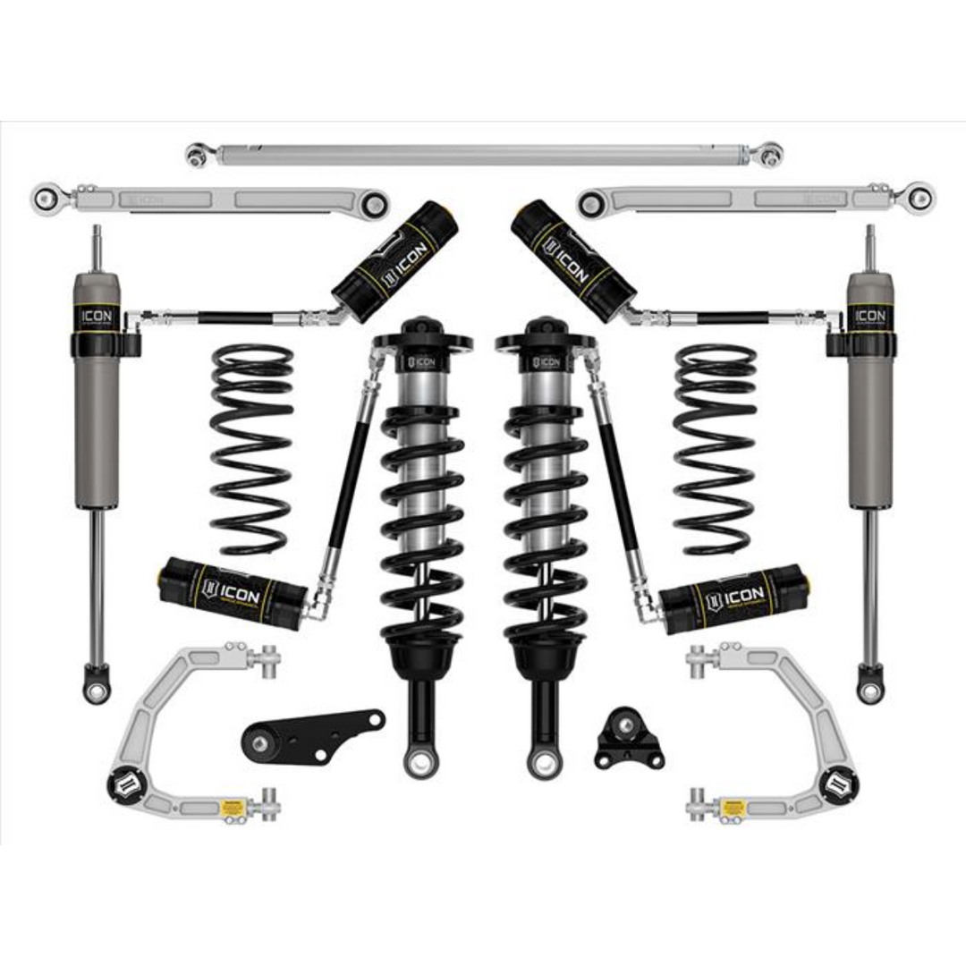ICON 2024+ Land Cruiser 1.25-3" Lift Stage 7 Suspension System Billet