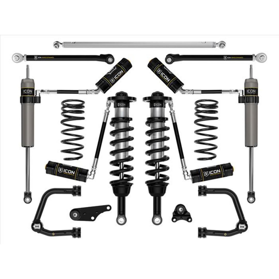 ICON 2024+ Land Cruiser 1.25-3" Lift Stage 7 Suspension System Tubular
