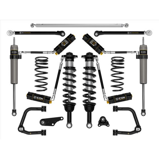 ICON 2024+ Land Cruiser 1.25-3" Lift Stage 8 Suspension System CDCV Tubular