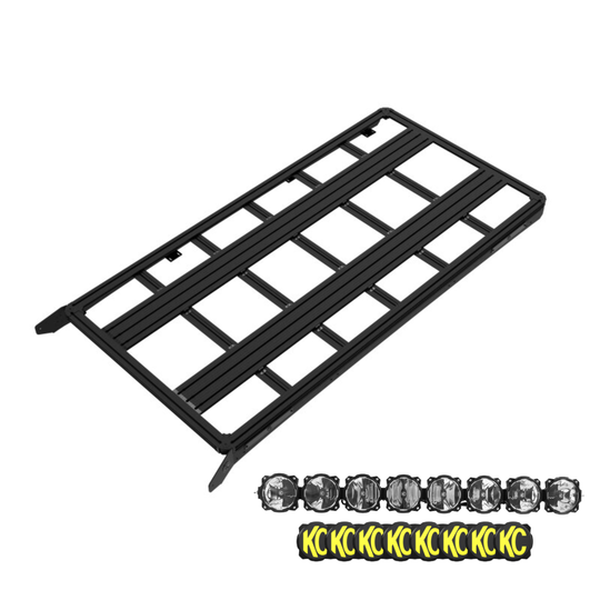 KC HiLiTES 2024+ Land Cruiser Platform One Roof Rack