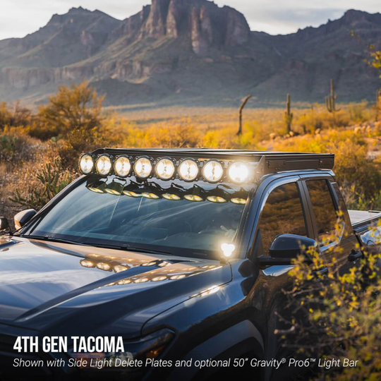 KC HiLiTES 2024+ Tacoma Platform One Roof Rack (Double Cab)