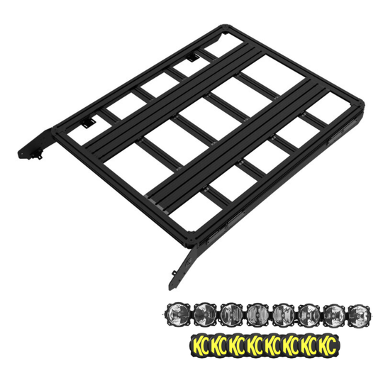 KC HiLiTES 2024+ Tacoma Platform One Roof Rack (Double Cab)