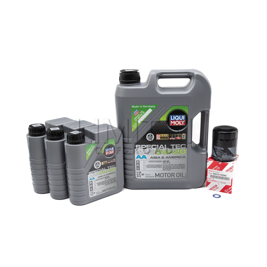 Liqui Moly 2024+ GX550 Special Tec 0W-20 Full Synthetic Oil Change Kit W/ OEM Filter
