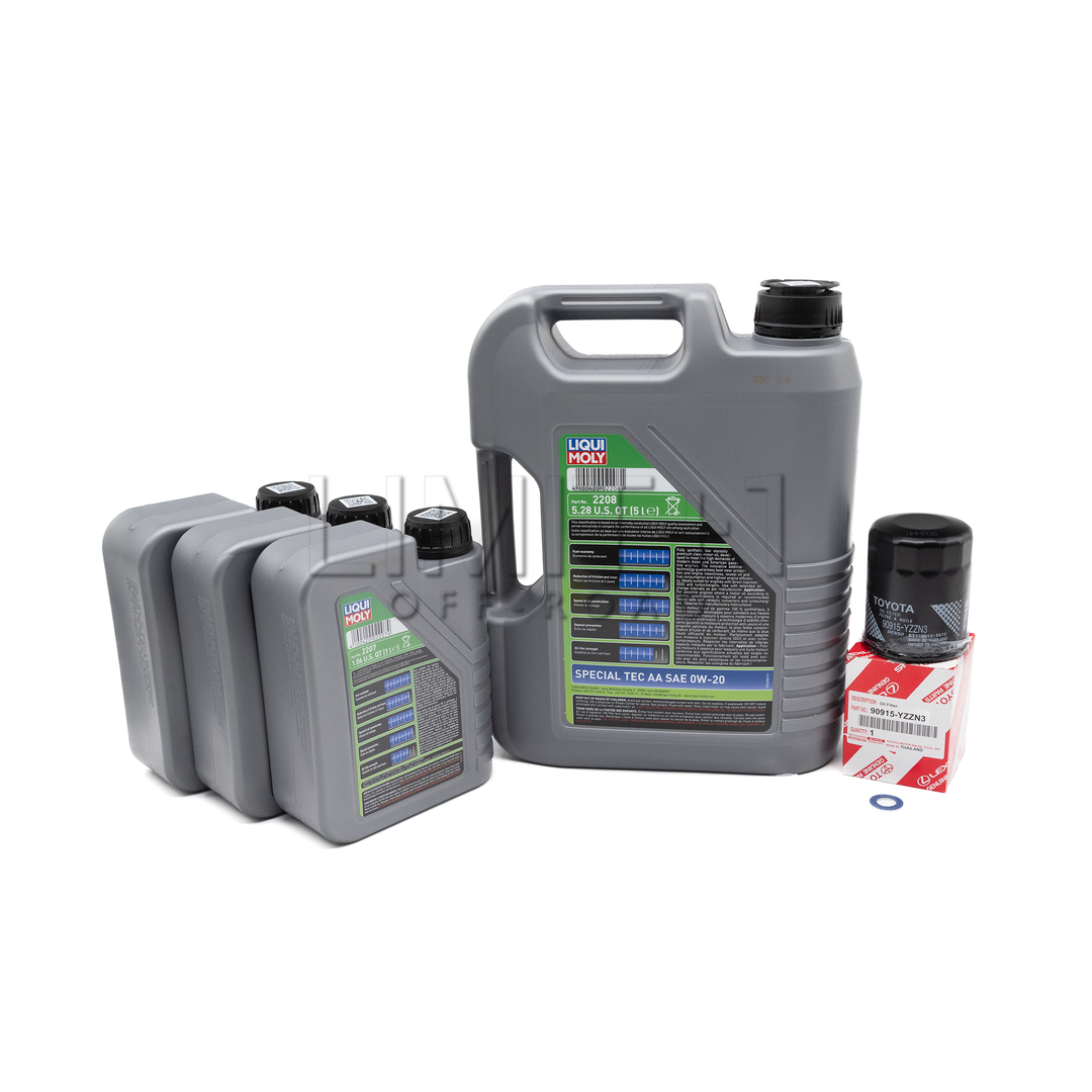 Liqui Moly 2024+ GX550 Special Tec 0W-20 Full Synthetic Oil Change Kit W/ OEM Filter