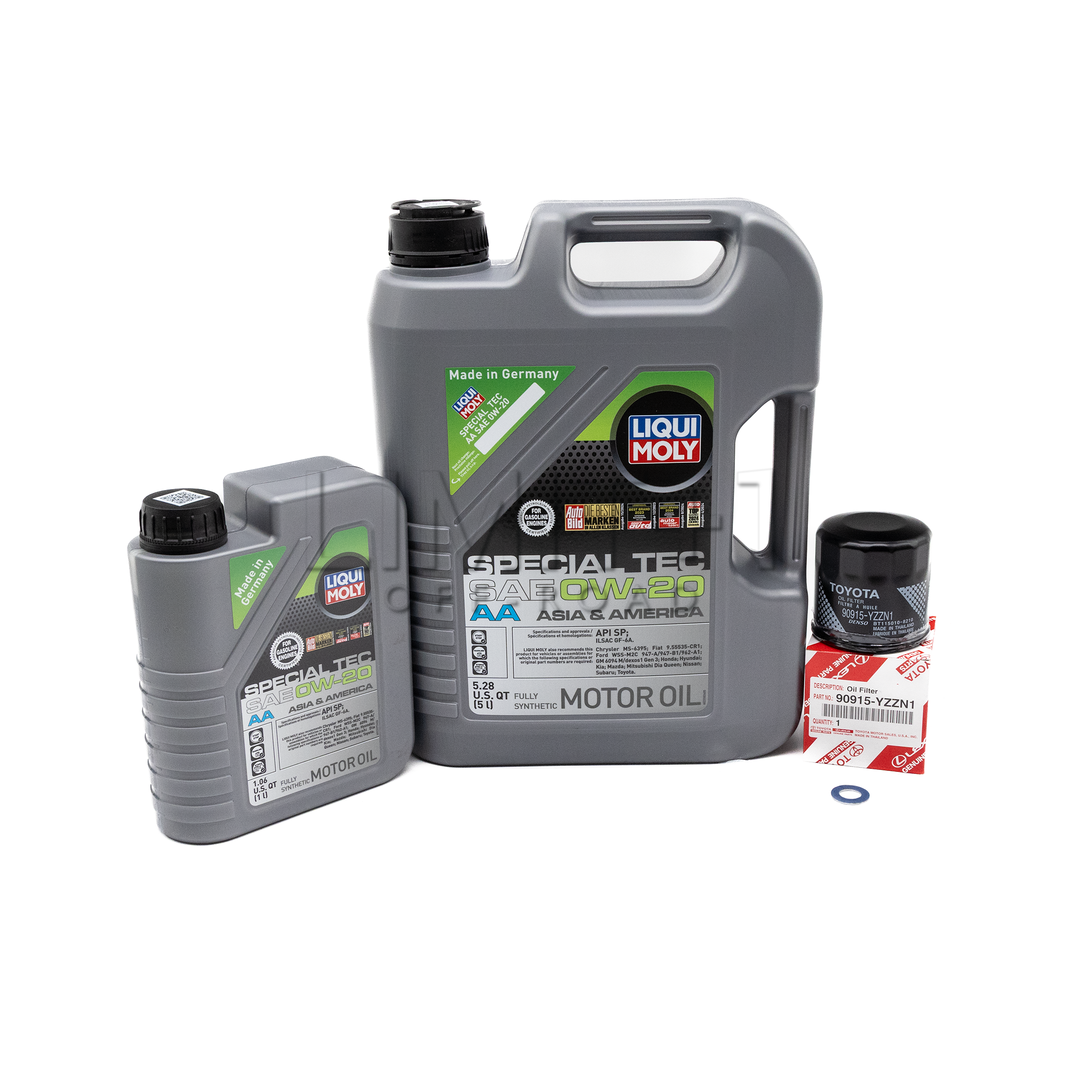 Liqui Moly 2024+ Land Cruiser Special Tec 0W-20 Full Synthetic Oil Change Kit W/ OEM Filter