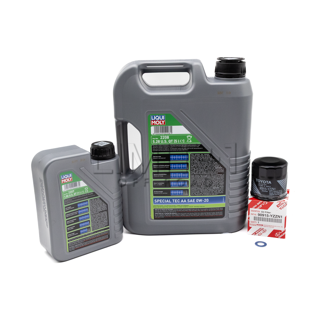 Liqui Moly 2025+ 4Runner Special Tec 0W-20 Full Synthetic Oil Change Kit W/ OEM Filter