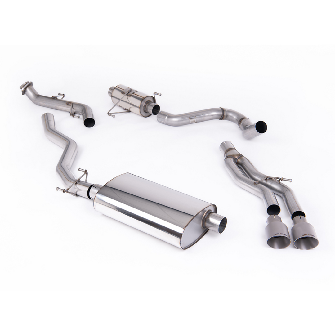 Milltek 2024+ Tacoma Resonated Cat-Back Exhaust System