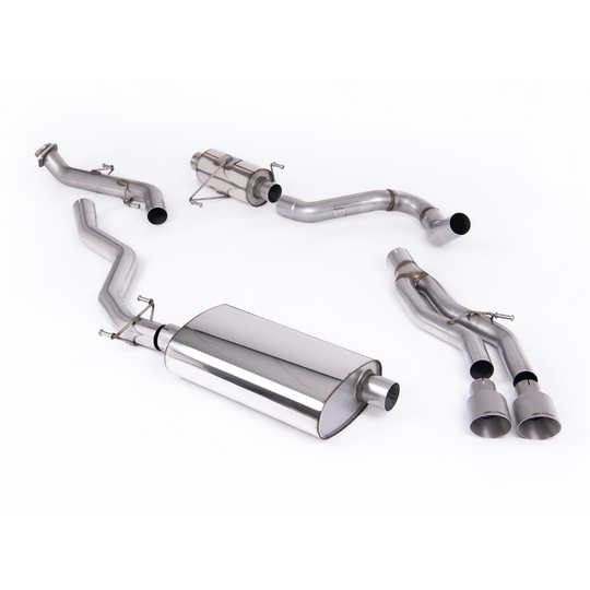 Milltek 2024+ Tacoma Resonated Cat-Back Exhaust System