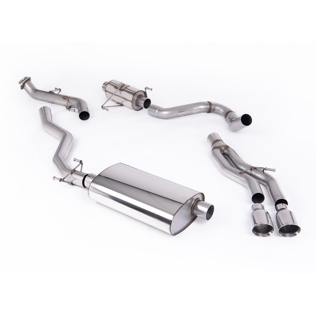 Milltek 2024+ Tacoma Resonated Cat-Back Exhaust System
