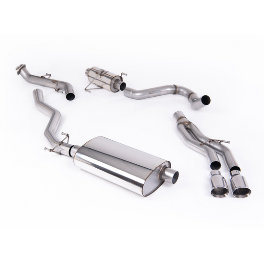 Milltek 2024+ Tacoma Resonated Cat-Back Exhaust System