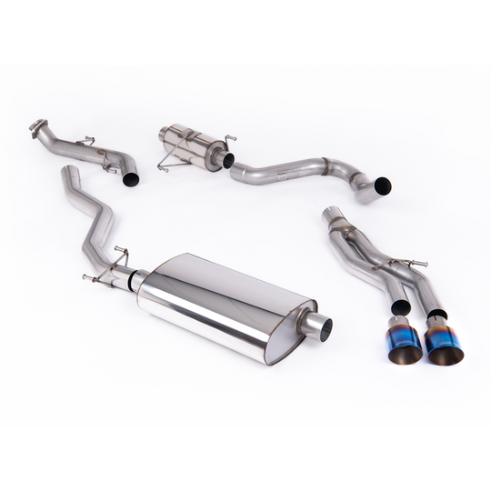 Milltek 2024+ Tacoma Resonated Cat-Back Exhaust System