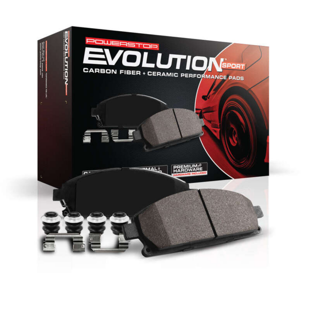 PowerStop 2024+ Tacoma Front Z23 Evolution Sport Brake Pads w/Hardware