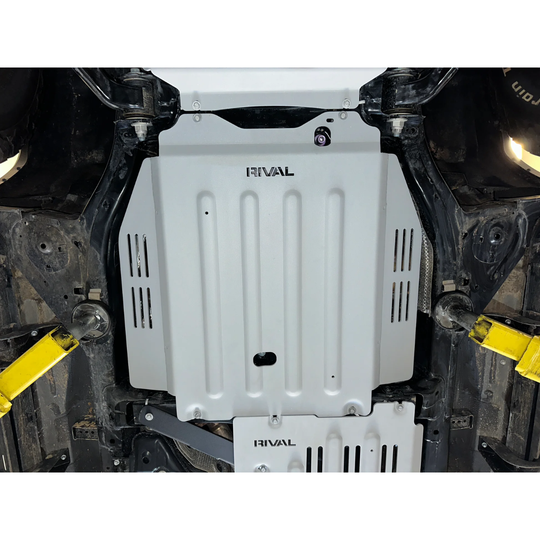 Rival 4x4 2022+ Tundra Aluminum Transmission Catalytic Converter Skid Plate