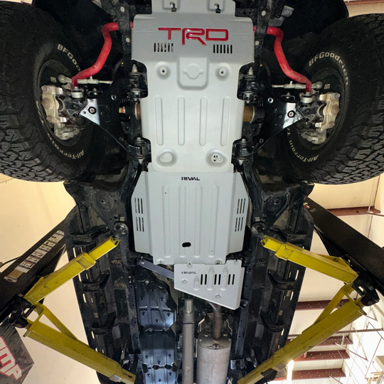 Rival 4x4 2022+ Tundra Aluminum Transmission Catalytic Converter Skid Plate