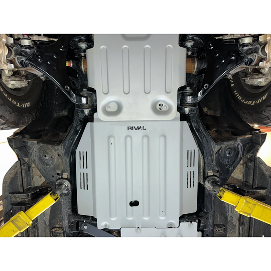 Rival 4x4 2022+ Tundra Aluminum Transmission Catalytic Converter Skid Plate