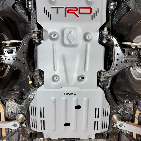 Rival 4x4 2024+ Tacoma Aluminum Transmission Catalytic Converter Skid Plate