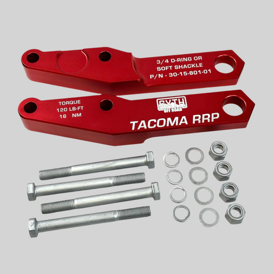 SXTH Element 2024+ Tacoma Rear Recovery Points (Red)