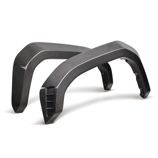 Seibon 2024+ Tacoma Front Carbon Fiber Fender Flares