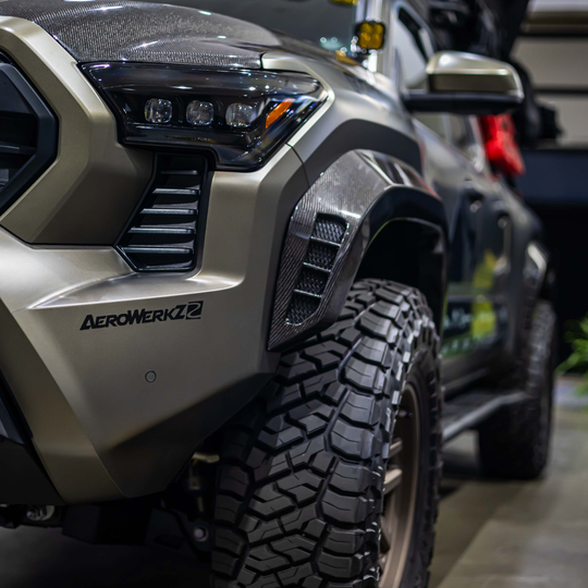 Seibon 2024+ Tacoma Front Carbon Fiber Fender Flares