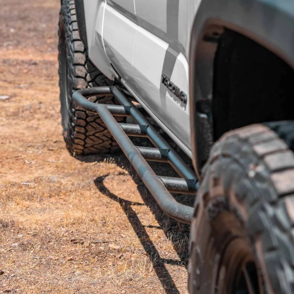 Westcott Designs 2024+ Tacoma Long Bed Rock Sliders