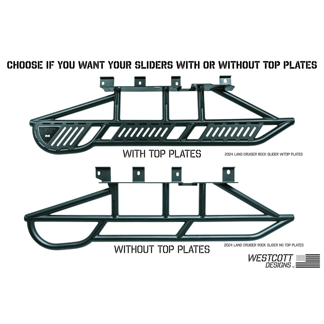 Westcott Designs Rock Sliders 2024+ Lexus GX550
