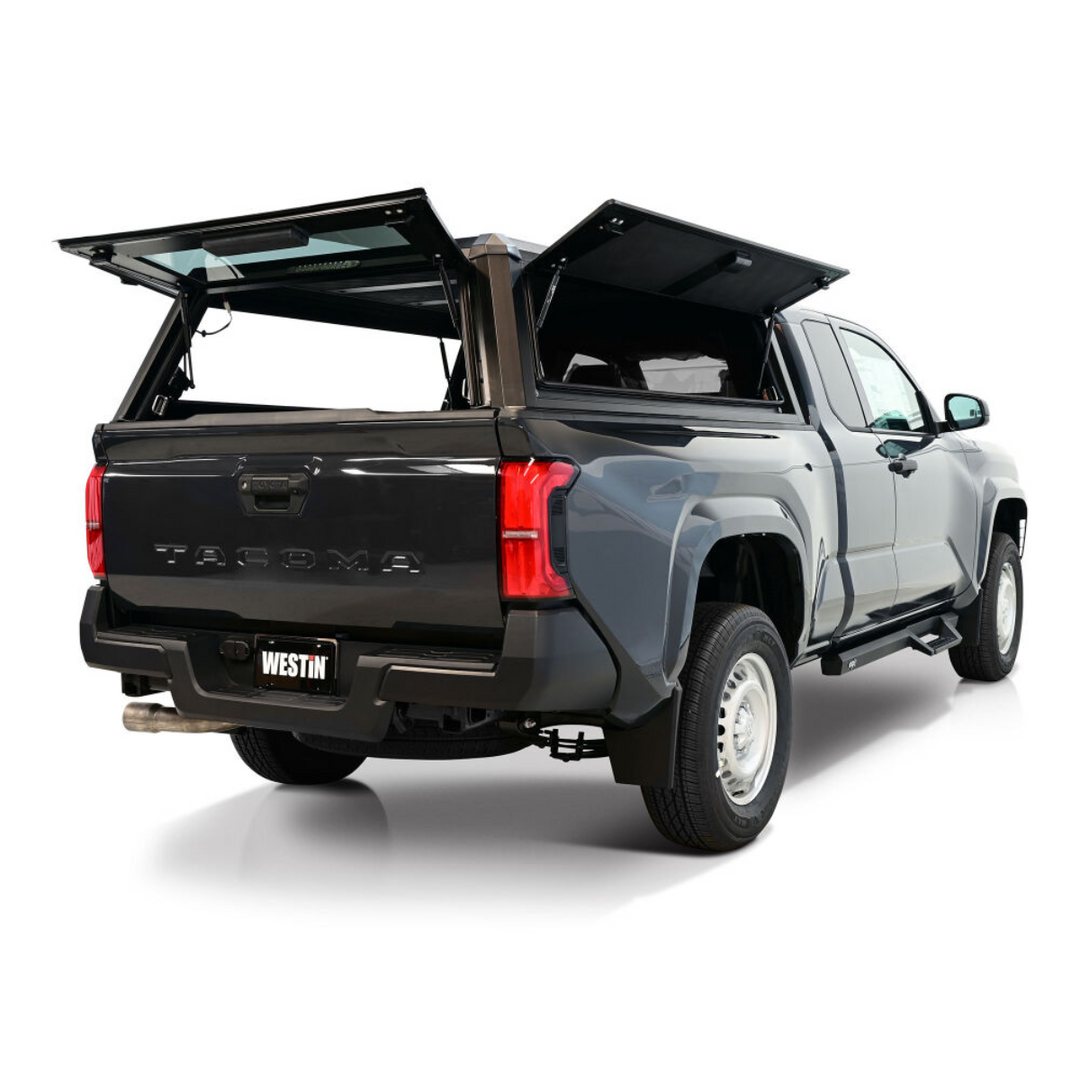 Westin_2024_Tacoma_Double_Cab_EXP_Truck_Cap_COMPLETE_KIT_A_B_Tacoma_w_6ft._Bed_1