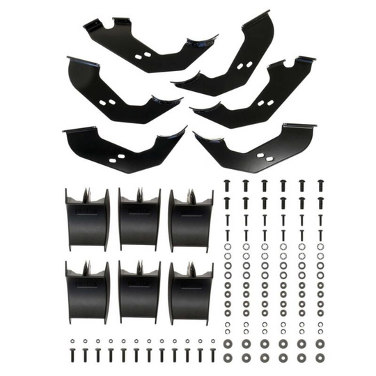 Westin_2024_Tacoma_Double_Cab_PRO_TRAXX_4_Oval_Nerf_Step_Bars_-_Black1