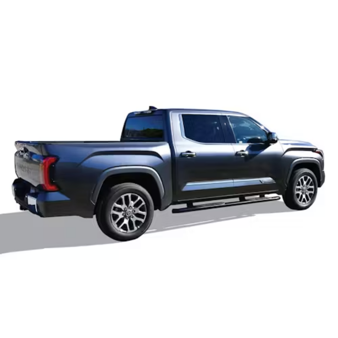 Westin_2024_Tacoma_Double_Cab_PRO_TRAXX_4_Oval_Nerf_Step_Bars_-_Black1